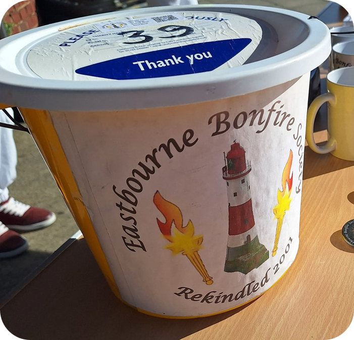 Image of an EBS collection bucket