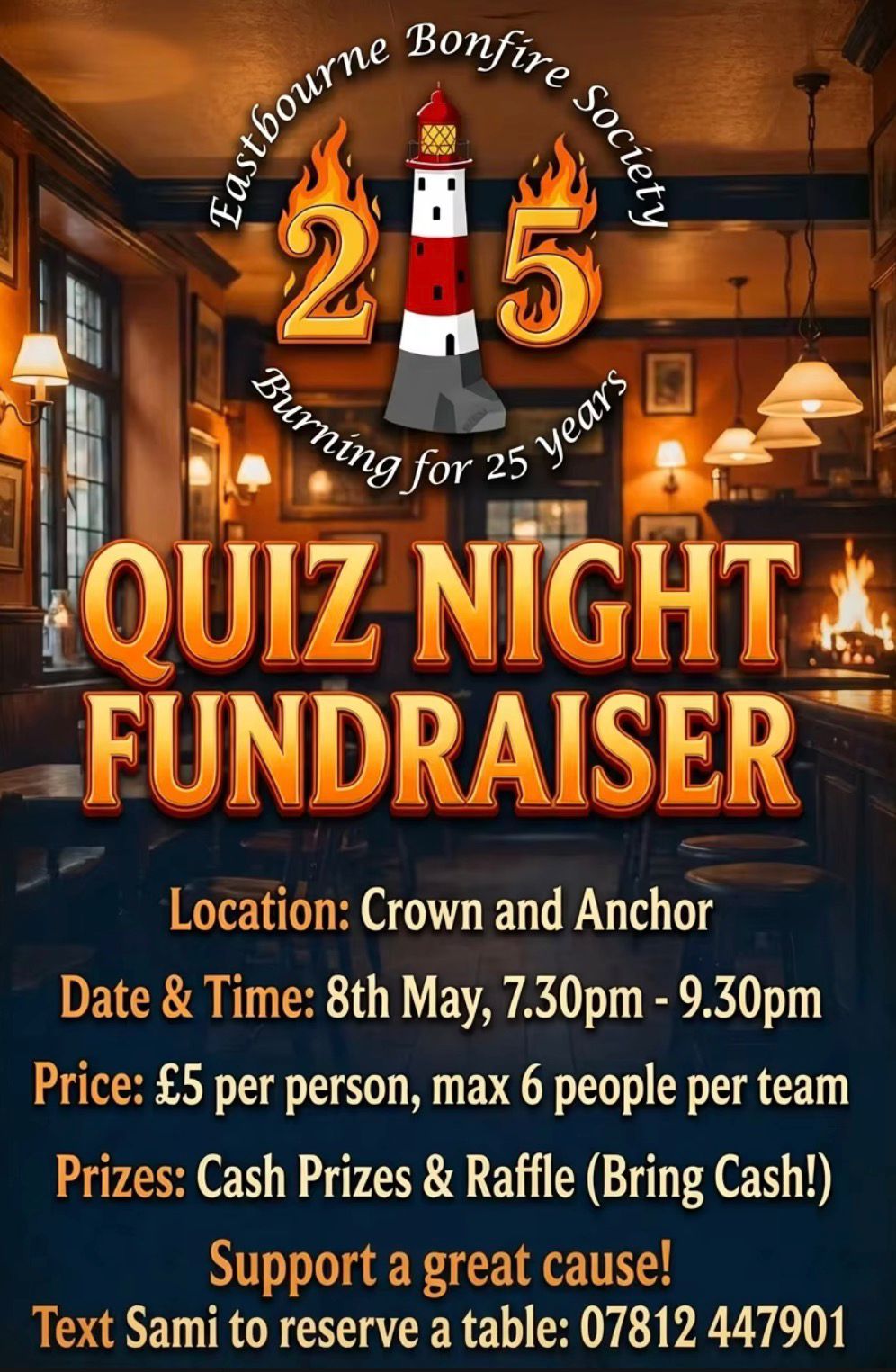 Event poster. Full description provided in text