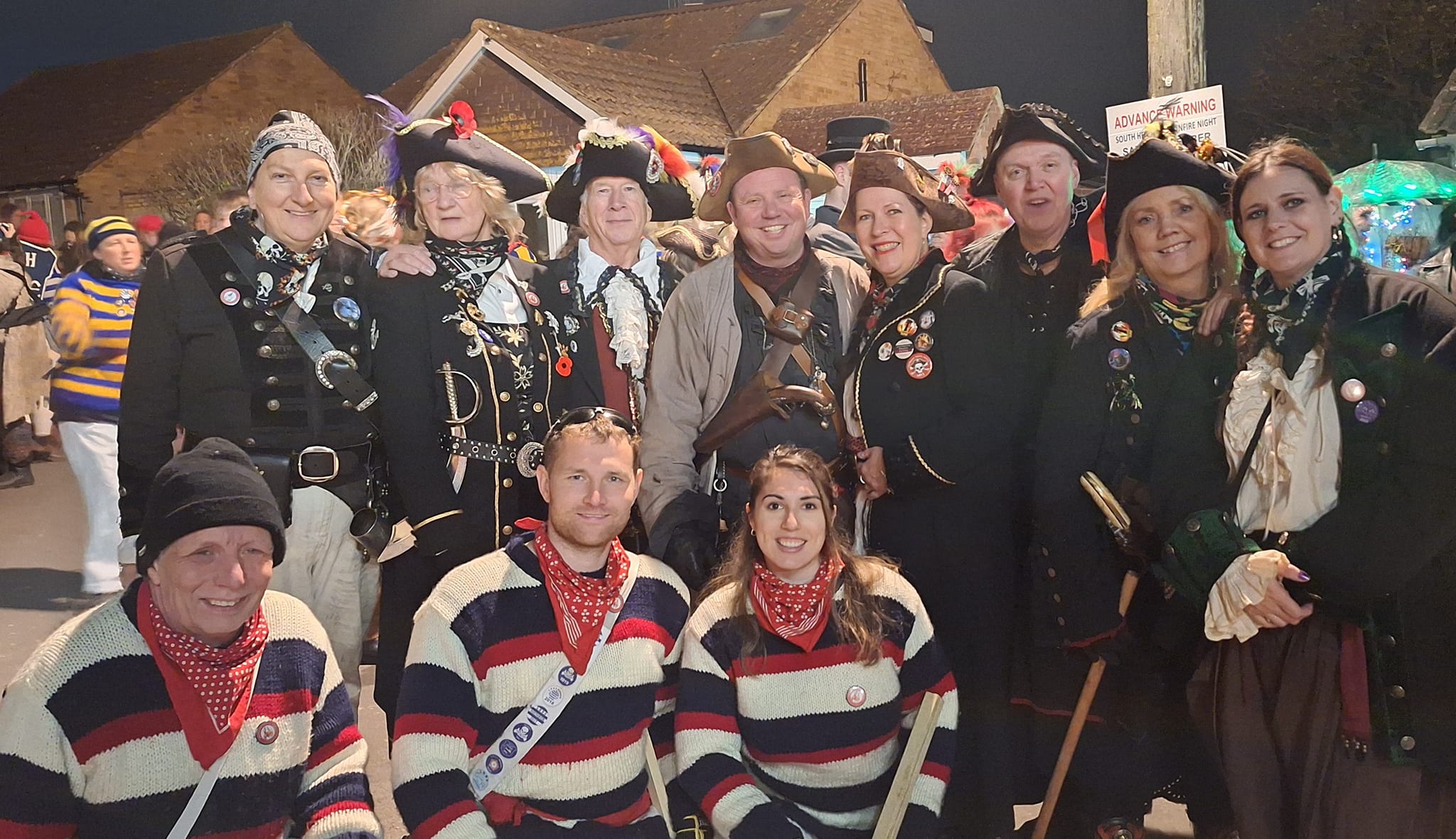 EBS Members dressed as pirates and smugglers