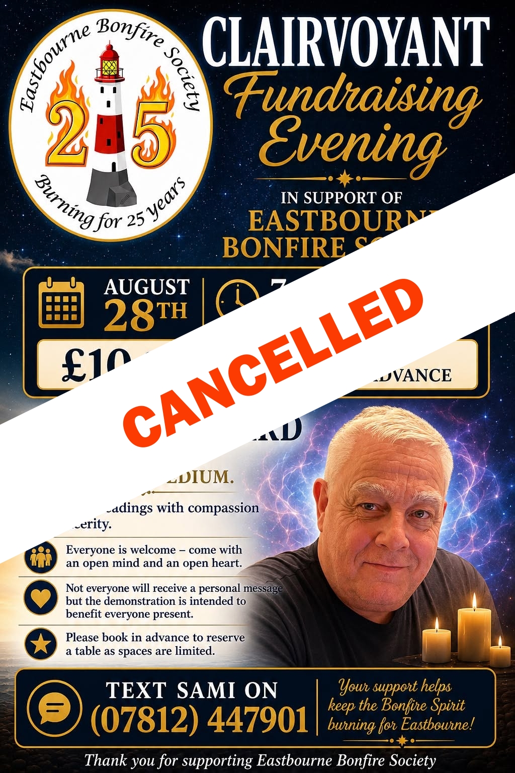 Event poster. Full description provided in text