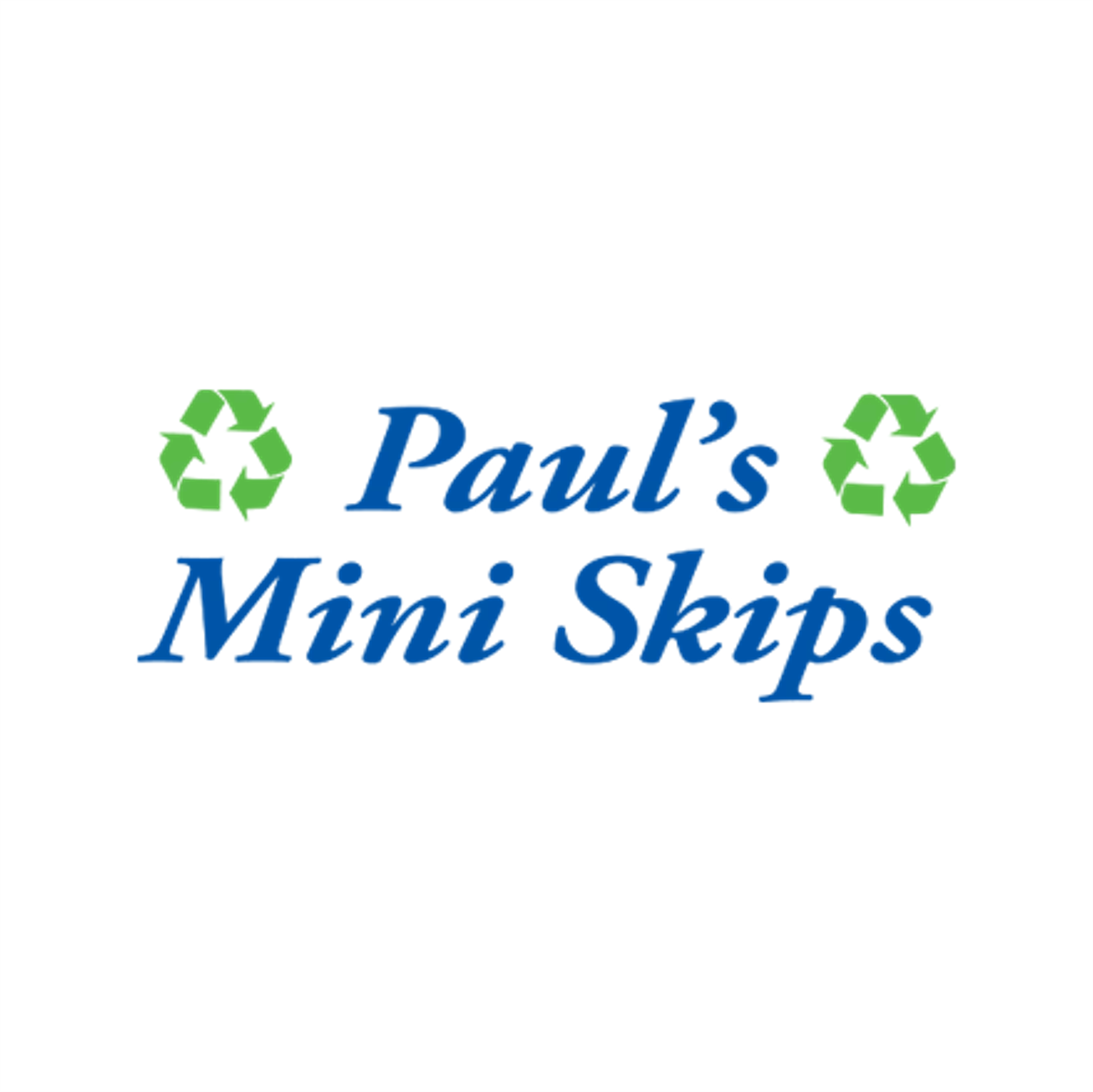 Paul's Mini Skips logo